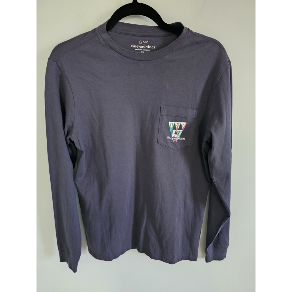 Vineyard Vines Nautical Flag Longsleeve Tshirt Size XS‎